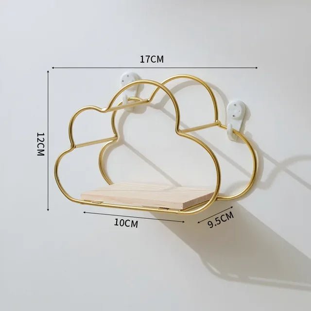 Etagère Murale - KidWallShelf™ - Or - Royaume des Bébés