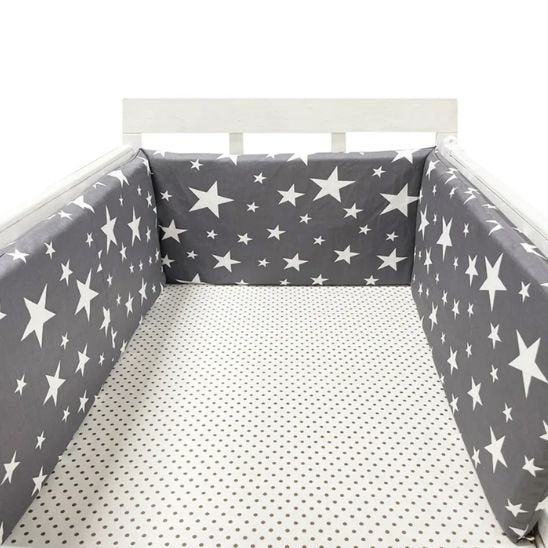tour de lit bébé étoile nordique cocon pour enfant