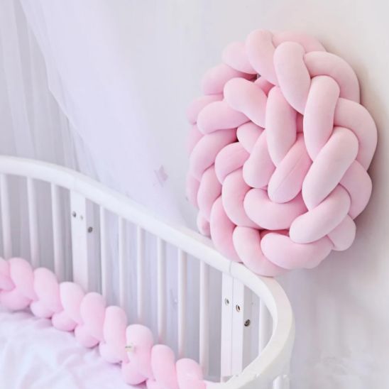 tresse de lit rose 3m bordure décoratif