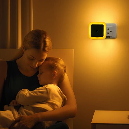 veilleuse bébé capteur intelligent lumière tamisée
