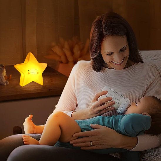 veilleuse bébé étoile enfant têtes sans peur la nuit