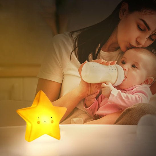 veilleuse bébé facilitant les tétées nocturnes