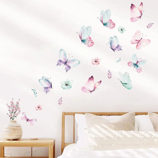 Décoration Murale - ButterfliesSticker™ - Vert - Royaume des Bébés