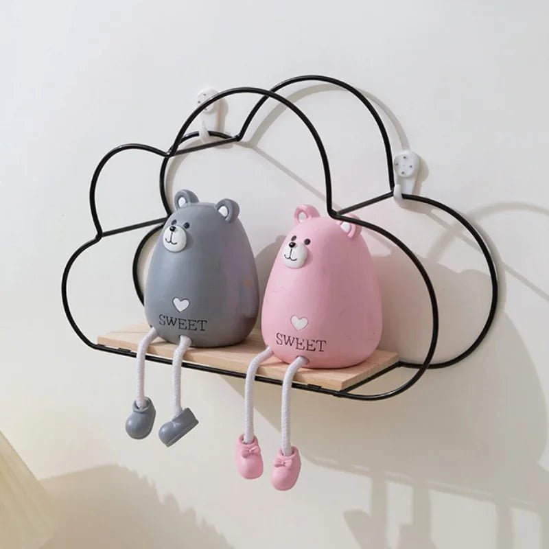 Etagère Murale - KidWallShelf™ - Noir - Royaume des Bébés