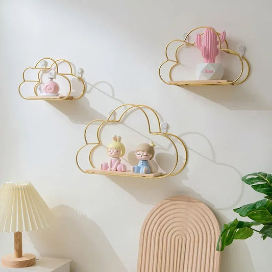 Etagère Murale - KidWallShelf™ - Or - Royaume des Bébés