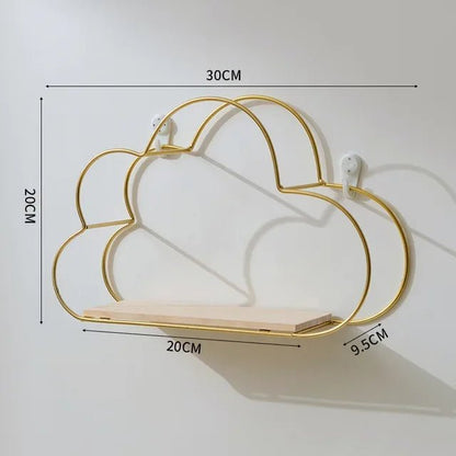 Etagère Murale - KidWallShelf™ - Or - Royaume des Bébés