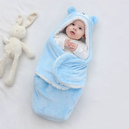 Gigoteuse bébé ourson bleu l'enfant visualise