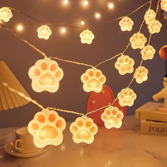 Guirlande Lumineuse - 3DNightLight™ - Pattes - Royaume des Bébés