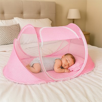 Lit moustiquaire bebe | Confort Paisible - Royaume des Bébés