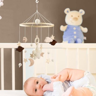 Mobile bebe | Musical projection étoiles - Royaume des Bébés