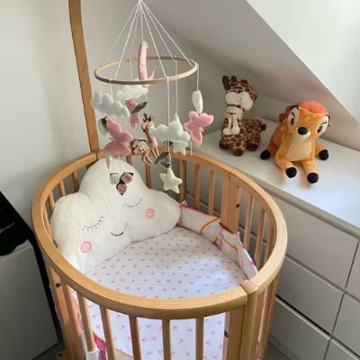 Mobile bebe pour lit | Cerfs & Papillons - Royaume des Bébés