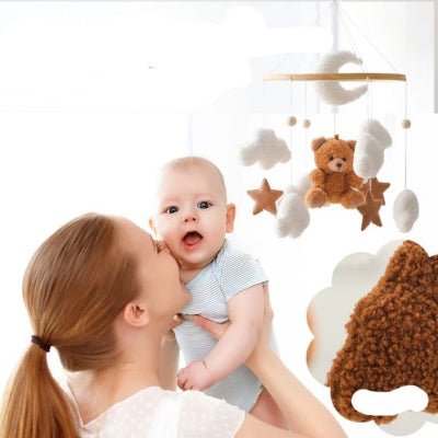 Mobile lit bébé | Éveil Musical - Royaume des Bébés