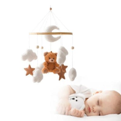 Mobile lit bébé | Éveil Musical - Royaume des Bébés