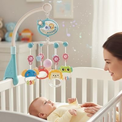 Mobile musical bébé | Berceuse Apaisante - Royaume des Bébés