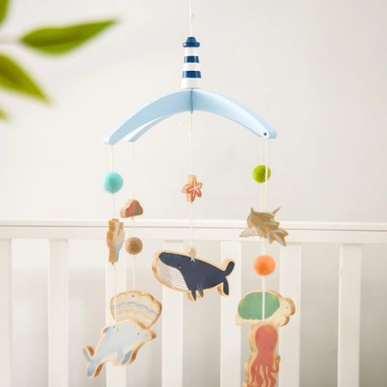 Mobile musical bébé | Éveil en Bois - Royaume des Bébés