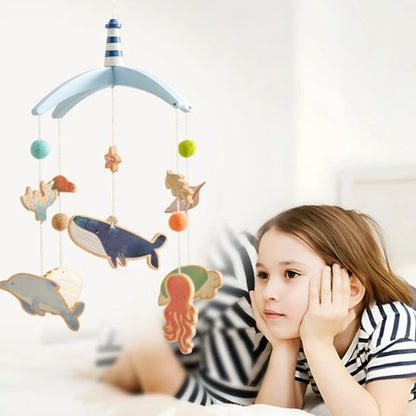 Mobile musical bébé | Éveil en Bois - Royaume des Bébés