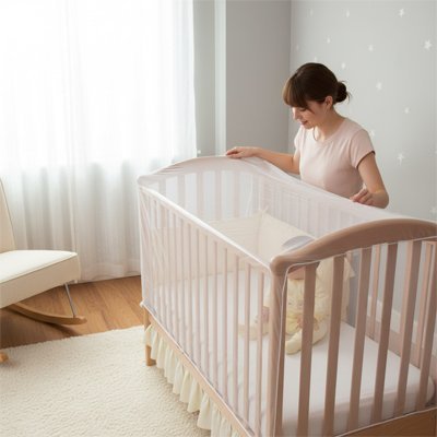 Moustiquaire bebe lit | RespiProtect - Royaume des Bébés