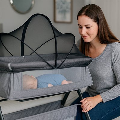 Moustiquaire lit bébé | Protection Paisible - Royaume des Bébés