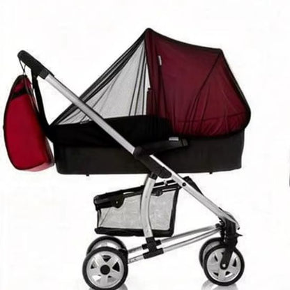 Moustiquaire poussette protection universelle couleur noir