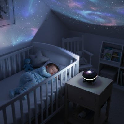 Projecteur enfant ciel étoilé magique galaxy planetarium lumière douce