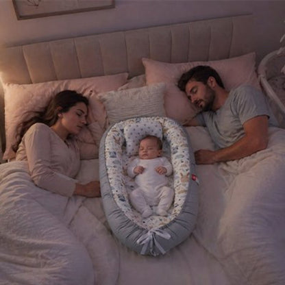Réducteur de lit pour bébé douceur secure gris