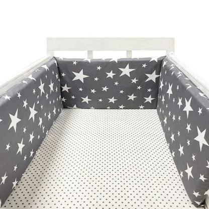 tour de lit bébé étoile nordique cocon pour enfant