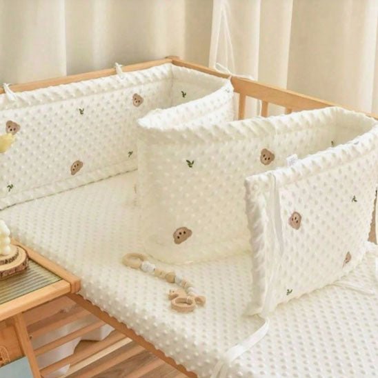 tour de lit bébé tissu de qualité respirant