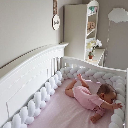 tresse de lit | blanc 4M - Royaume des Bébés