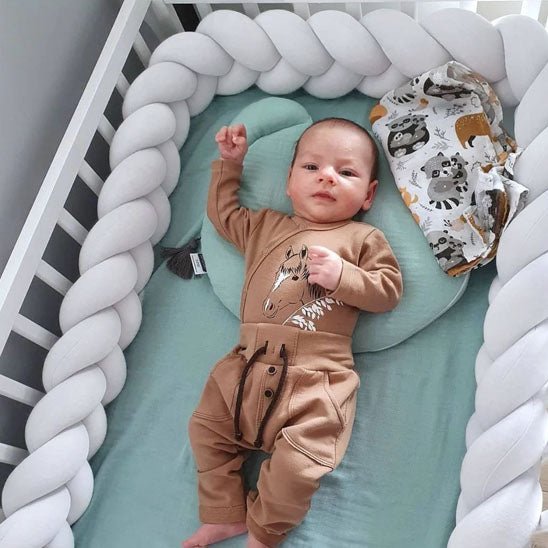 tresse de lit | blanc 4M - Royaume des Bébés
