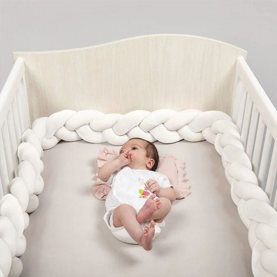 tresse de lit | blanc 4M - Royaume des Bébés