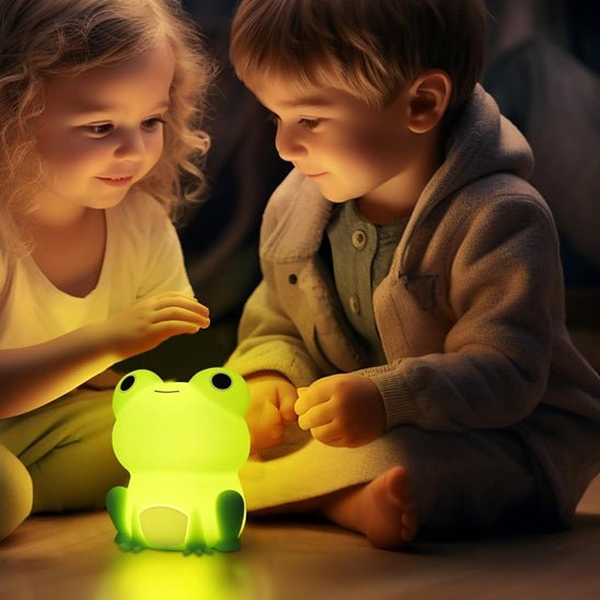 veilleuse bebe atmosphere confortable pour enfants grenouille