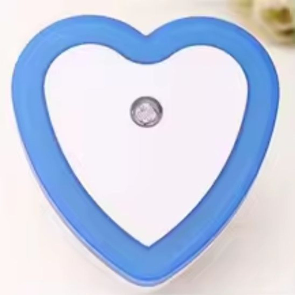 Veilleuse bébé capteur cœur produit bleu