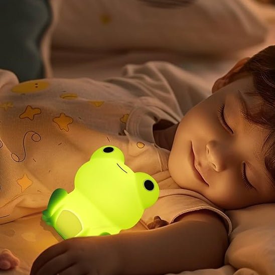 veilleuse bebe doux sommeil enfant grenouille