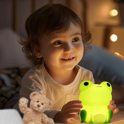 veilleuse bebe grenouille mignonne rassure enfant