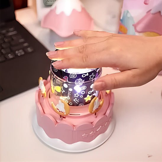 veilleuse bébé projecteur boite musical et sériées vidéos
