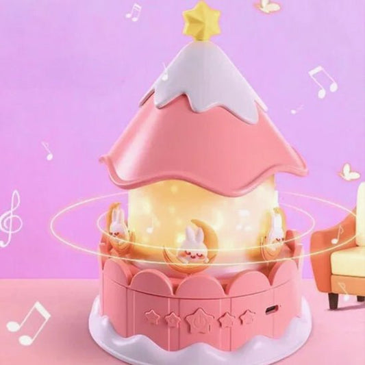 veilleuse bébé projecteur crèche musical pour enfant 