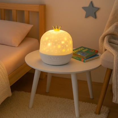 veilleuse bébé projecteur lumière jaune