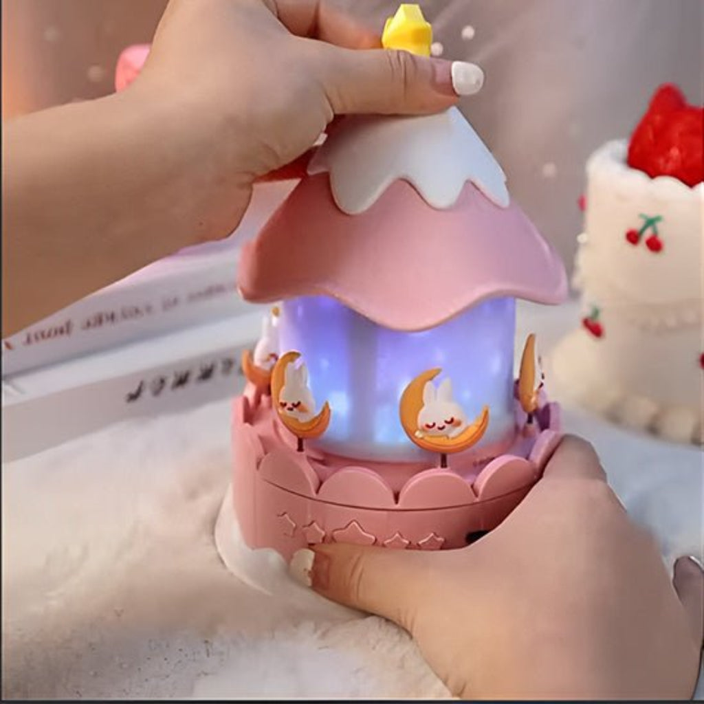 Veilleuse bébé projecteur série océan crèche musical