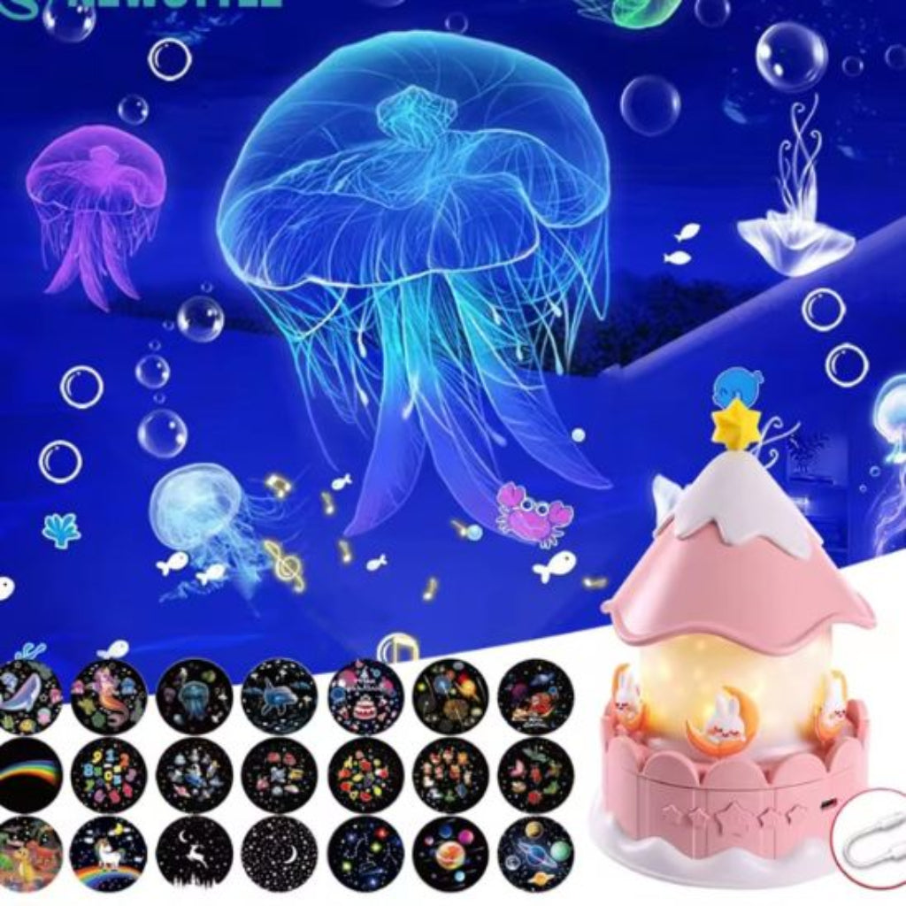 Veilleuse bébé projecteur série océan planétarium domestique