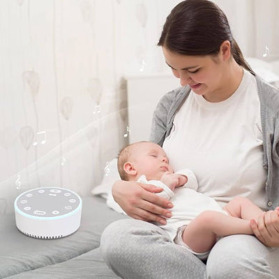 Veilleuse bruit blanc sommeil apaisant lueur berceuse de bébé