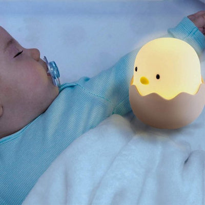 Veilleuse enfant douce nuit petit canard compagnon de sommeil